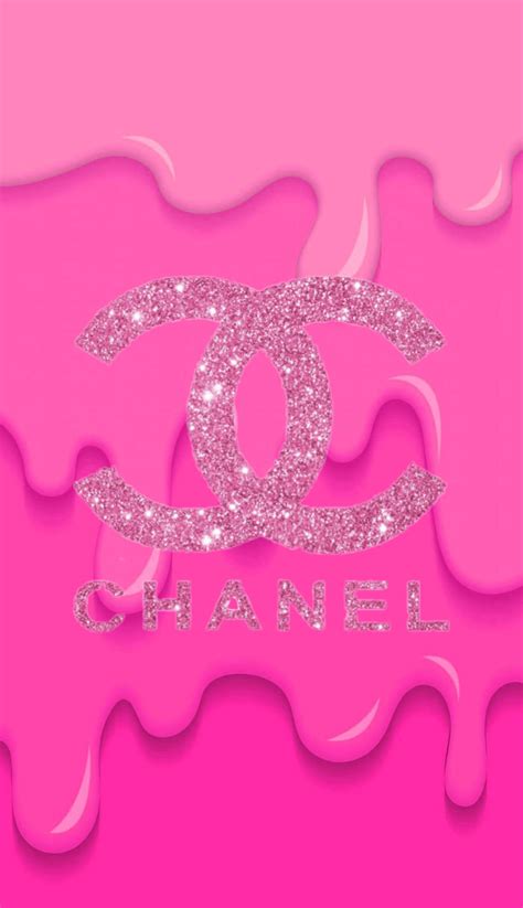 chanel pink sparkles